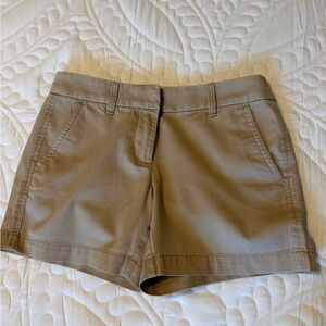 J. Crew Khaki Bermuda Shorts - Tailored Casual